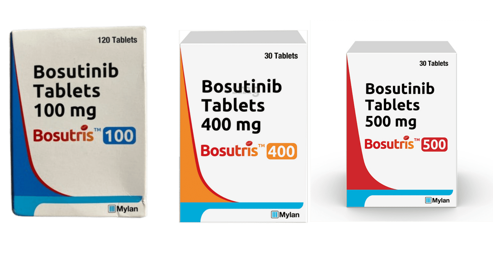 Bosutris 100/400/500mg Tablets